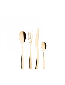 RIVIERA Champagne, Cutlery Set 24 Pcs, Gallery Box, Casa Bugatti