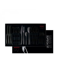 RIVIERA BLACK DIAMOND, Bestekset 24-delig, Gallery Box, Casa Bugatti