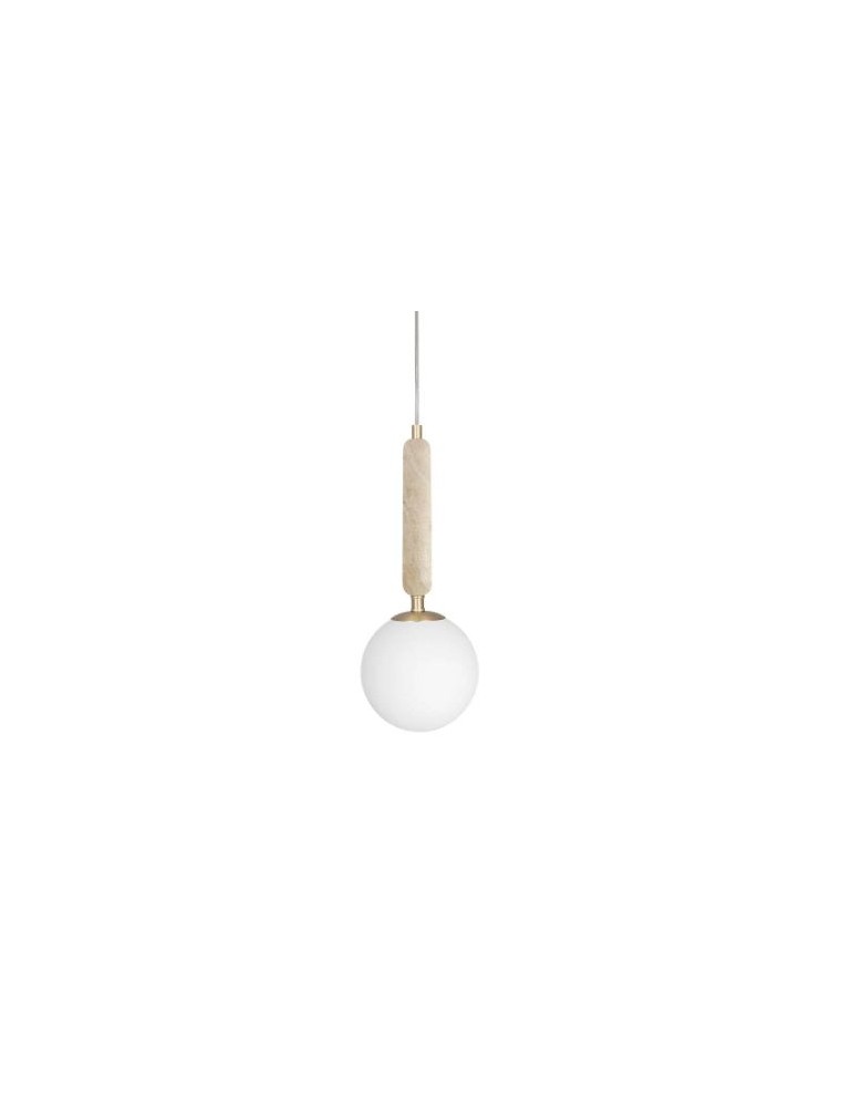 TORRANO 15, lampe à suspension en marbre pour l'intérieur, Globen Lighting