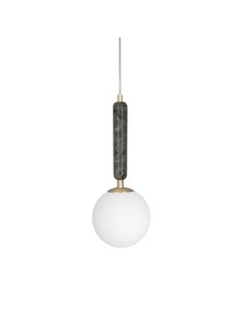 TORRANO 15, lampe à suspension en marbre pour l'intérieur, Globen Lighting