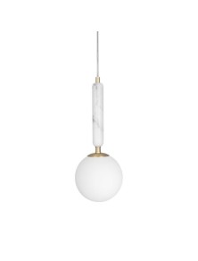 TORRANO 15, lampe à suspension en marbre pour l'intérieur, Globen Lighting