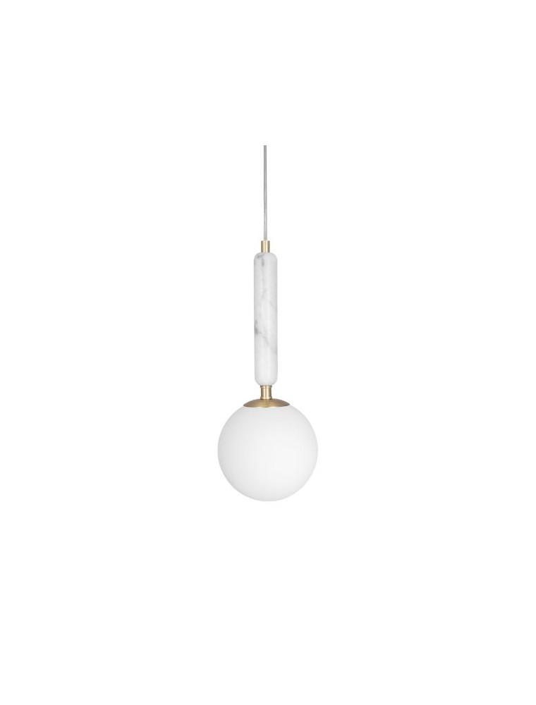 TORRANO 15, lampe à suspension en marbre pour l'intérieur, Globen Lighting